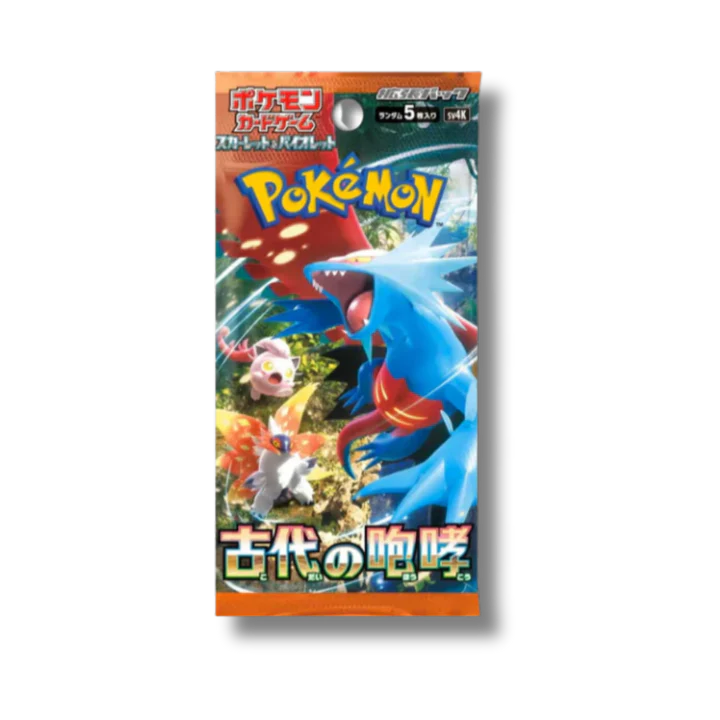 🦖 Bustina Singola Pokémon Card Game – “Ancient Roar” 🇯🇵