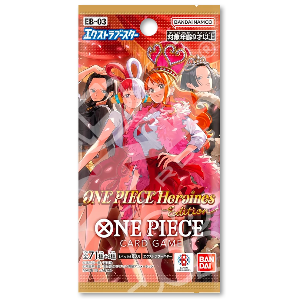 🏴☠️ Bustina Singola One Piece Card Game – “EB-03 – Eroines Edition” 🇯🇵
