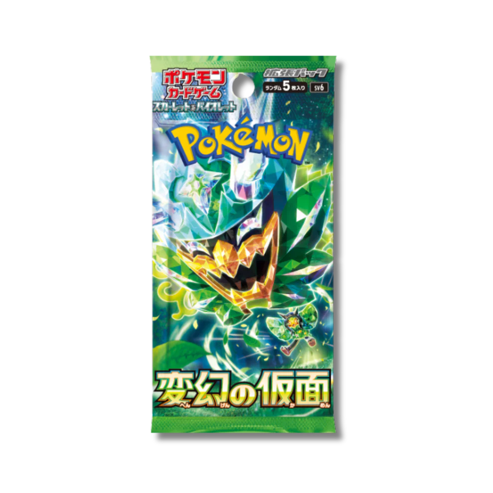 🃏 Bustina Singola Pokémon Card Game – “Mask of Change” 🇯🇵