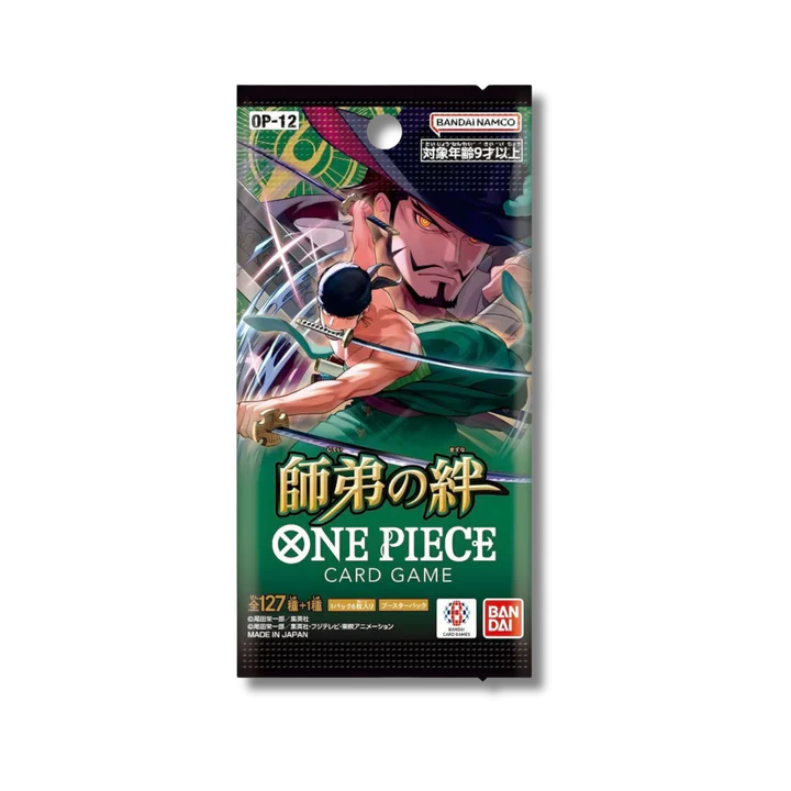 🗡️ Bustina Singola One Piece Card Game – “OP-12 Legacy of the Master” 🇯🇵