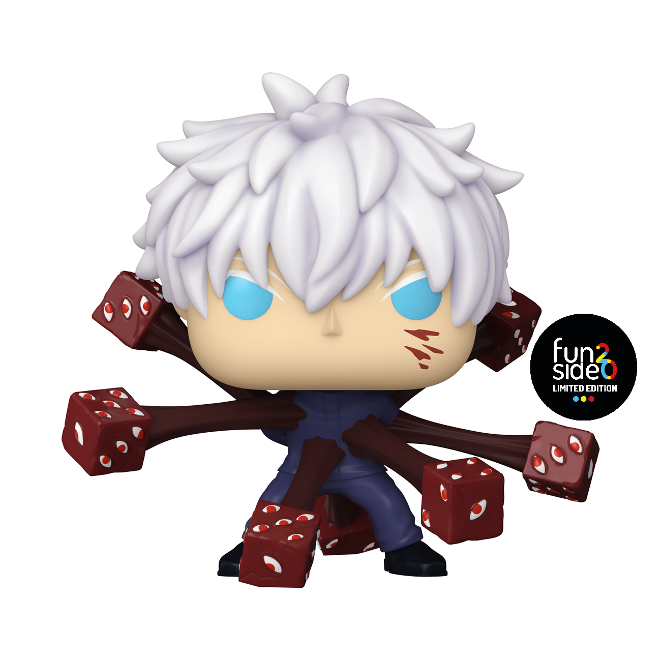 JUJUTSU KAISEN - POP FUNKO PREMIUM VINYL FIGURE - GOJO (TRAPPED) 9CM FUNSIDE EXCL