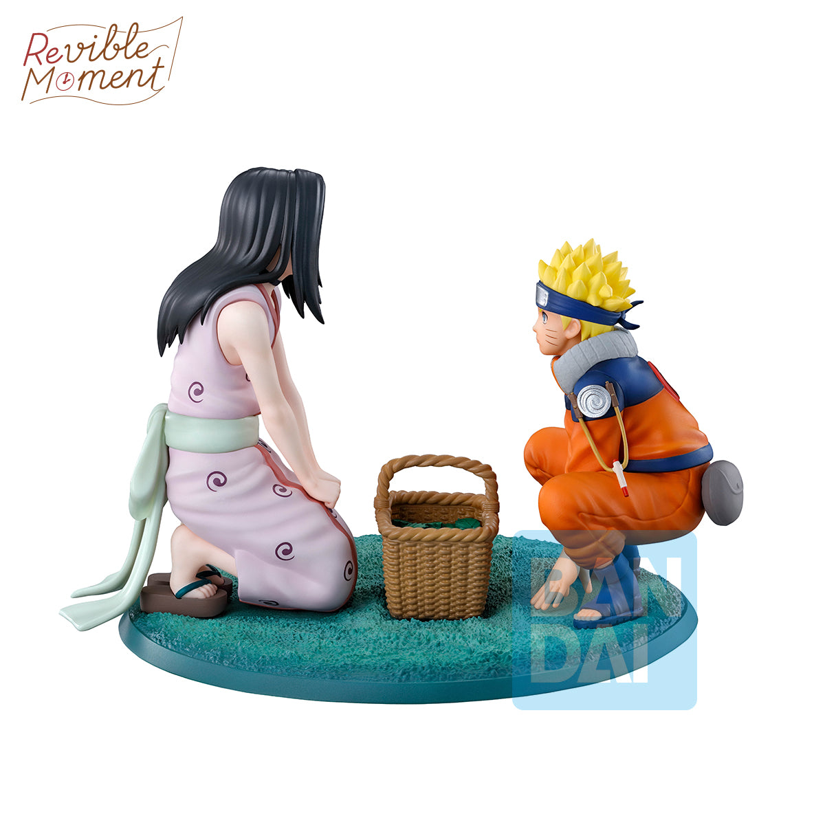 NARUTO - ICHIBANSHO FIGURE FROM ICHIBAN THE LAND OF WAVES - NARUTO & HAKU - STATUA 10CM
