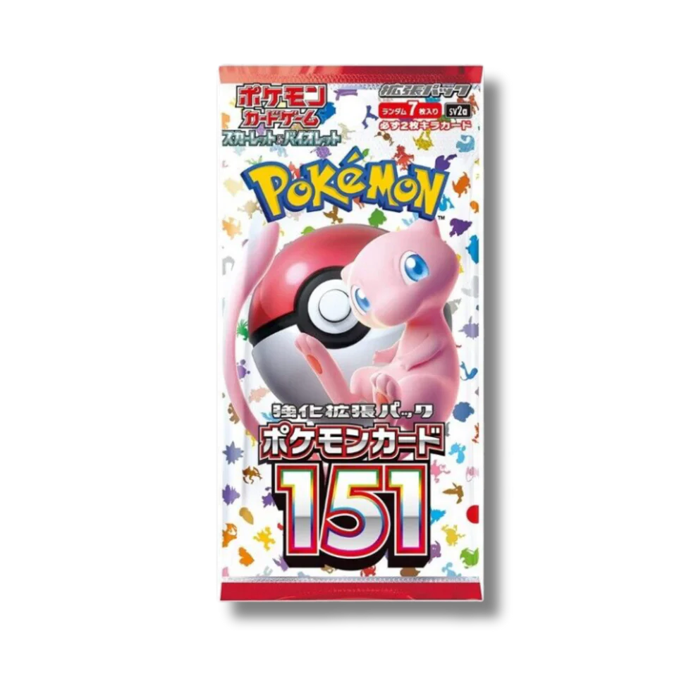 🔥 Bustina Singola Pokémon Card Game – “151” 🇯🇵