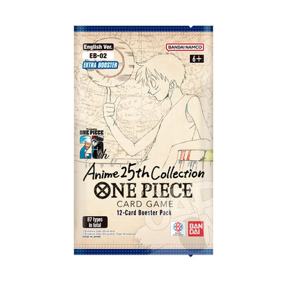 Box 24 Buste Giapponesi – EB 02 “Anime 25th Collection” – Carte da Collezione One Piece Sigillate 🇯🇵