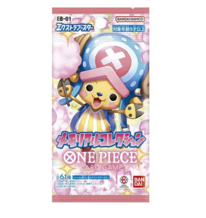 Box 24 Buste Giapponesi – EB 01 “Memorial Collection” – Carte da Collezione One Piece Sigillate 🇯🇵