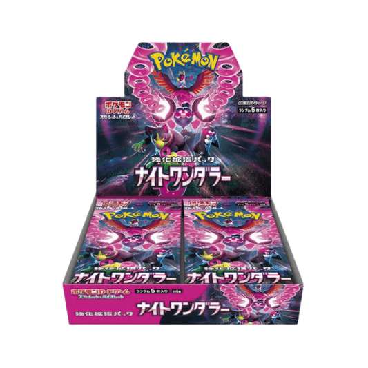 Box 30 Buste Giapponesi – Night Wanderer – Carte da Collezione Pokémon Sigillate 🇯🇵