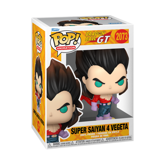 DRAGON BALL GT - POP FUNKO VINYL FIGURE 2073 SUPER SAIYAN 4 VEGETA