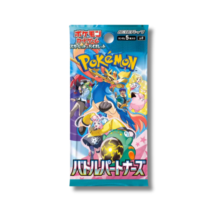 🤝 Bustina Singola Pokémon Card Game – “Battle Partners” 🇯🇵