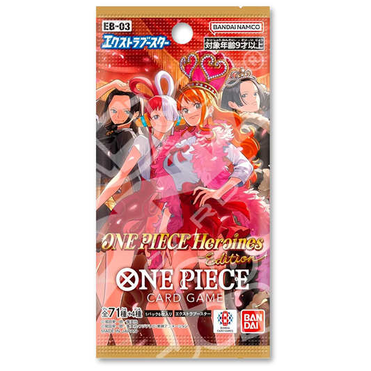 🏴‍☠️ Bustina Singola One Piece Card Game – “EB-03 – Eroines Edition” 🇯🇵