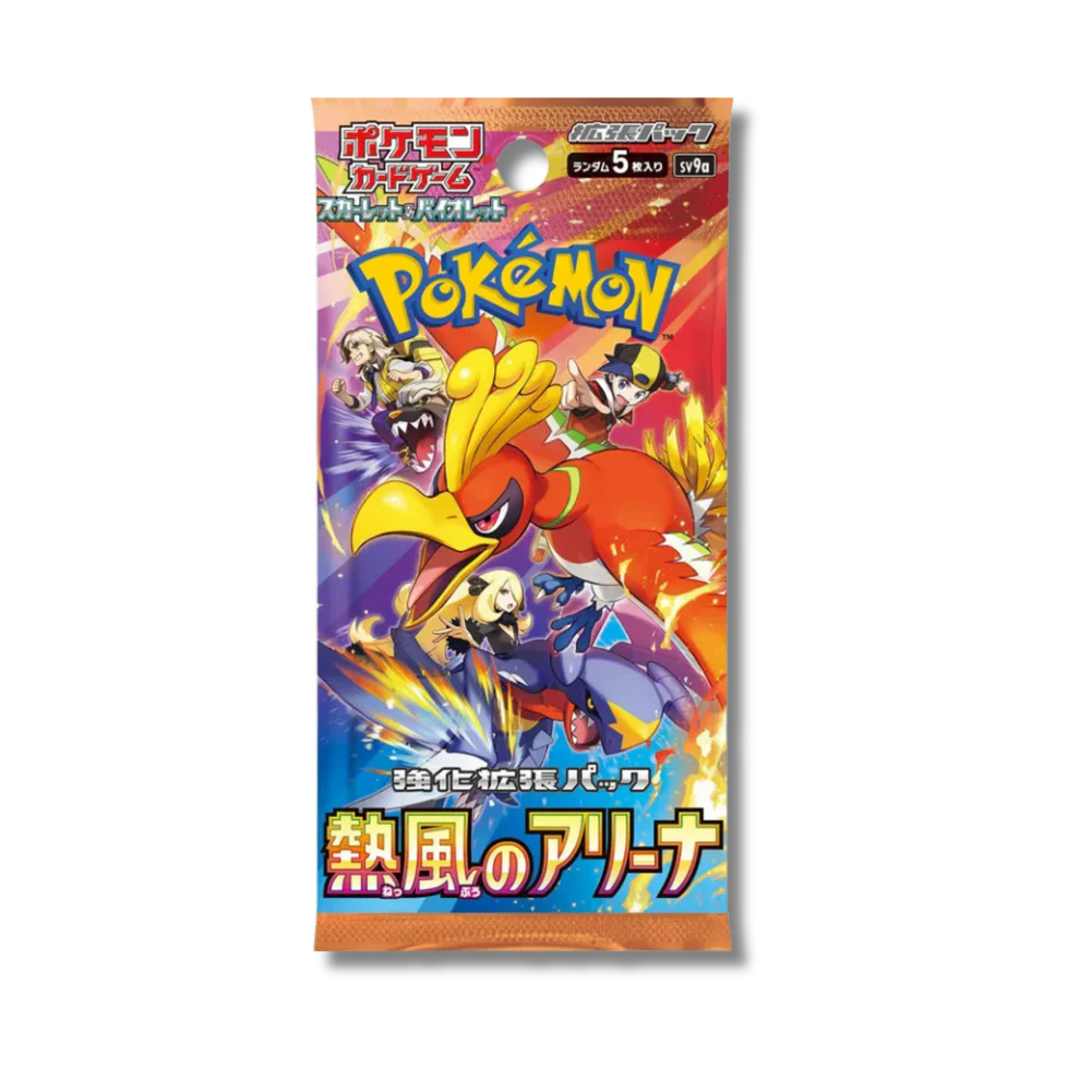 Box 30 Buste Giapponesi – Heat Wave Arena (SV9a) – Carte da Collezione Pokémon Sigillate 🇯🇵
