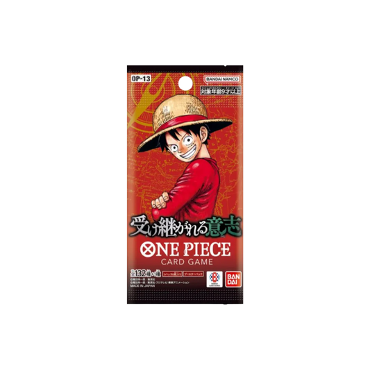 🏴‍☠️ Bustina Singola One Piece Card Game – “OP-13 Carrying on His Will” 🇯🇵