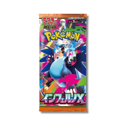 🔥 Bustina Singola Pokémon Card Game – “Inferno X (M2)” 🇯🇵