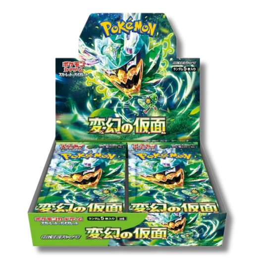 Box 30 Buste Giapponesi – Mask of Change – Carte da Collezione Pokémon Sigillate 🇯🇵
