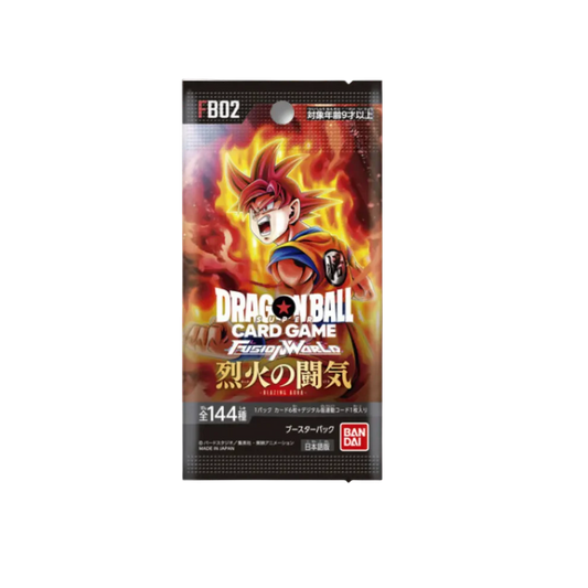 🔥Bustina Singola Dragon Ball Super Card Game FB-02 JP