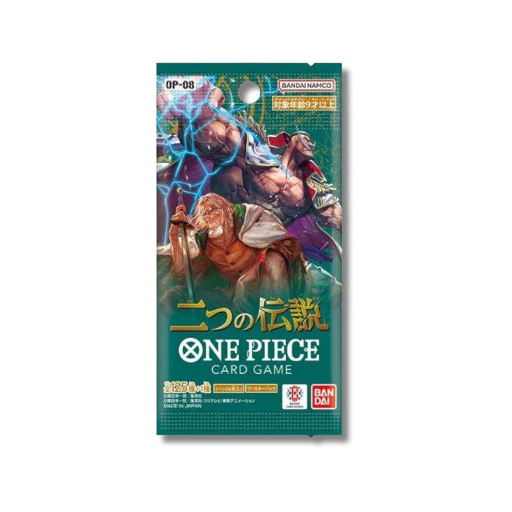 ⚔️ Bustina Singola One Piece Card Game – “OP-08 Two Legends” 🇯🇵