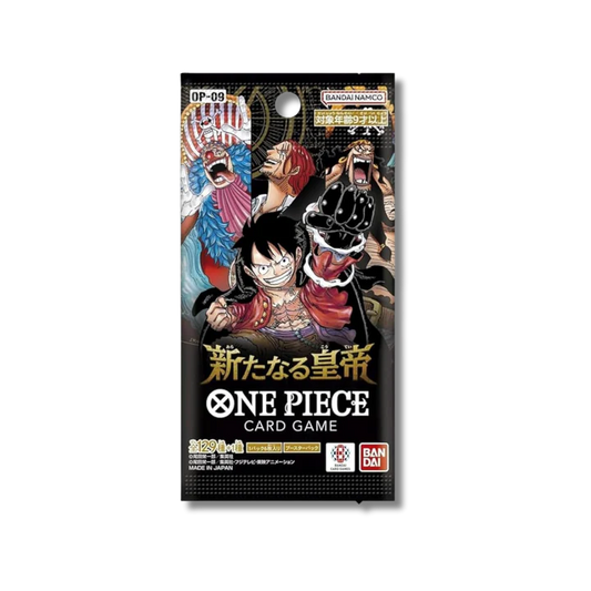 👑 Bustina Singola One Piece Card Game – “OP-09 The Four Emperors” 🇯🇵