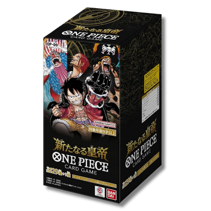 🏴‍☠️ One Piece Card Game – Booster Box OP-09 Four Emperors (Versione Giapponese)