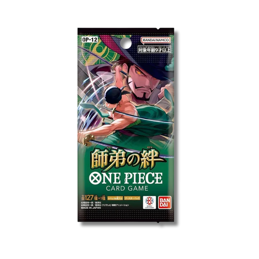 🗡️ Bustina Singola One Piece Card Game – “OP-12 Legacy of the Master” 🇯🇵