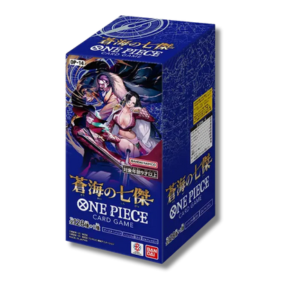 One Piece Card Game – OP14 “The Azure Sea’s Seven” – Box Sigillato (Versione Giapponese)