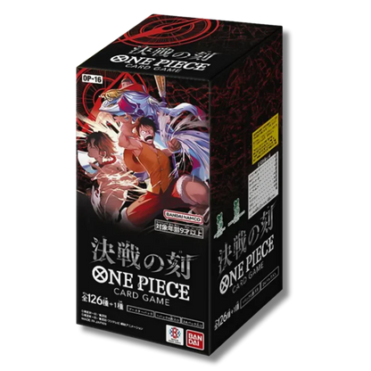 One Piece Card Game OP-16 JP – The Time of Battle Booster Box Giapponese