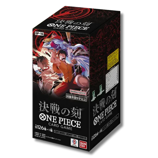 One Piece Card Game OP-16 JP – The Time of Battle Booster Box Giapponese
