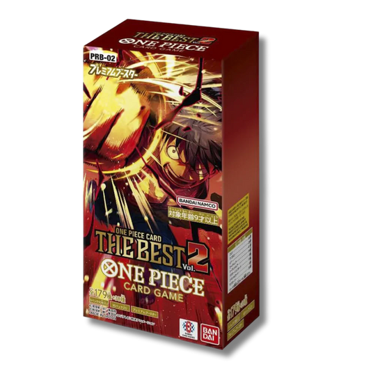 Box 10 Buste Giapponesi – PRB 02 “The Best Vol.2” – Premium Booster One Piece (Giappone) 🇯🇵