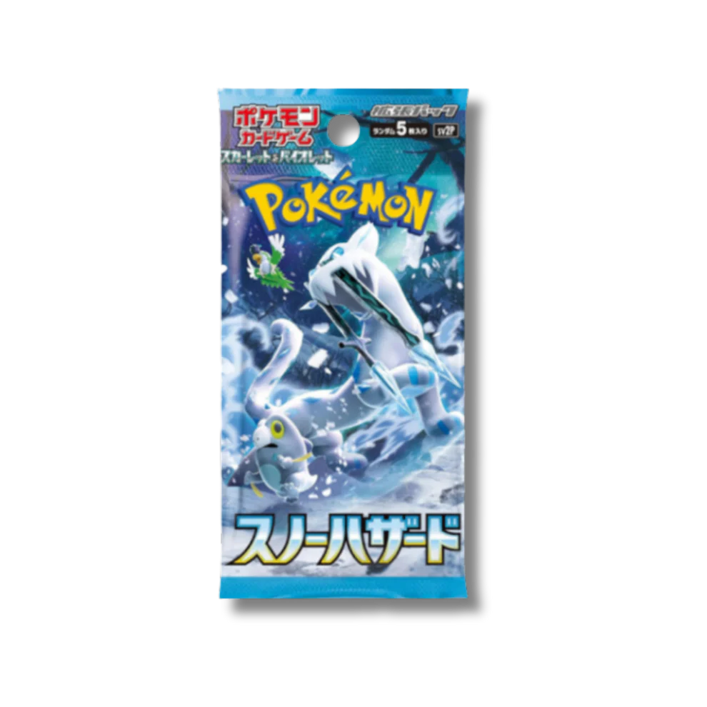 ❄️ Bustina Singola Pokémon Card Game – “Snow Hazard” 🇯🇵