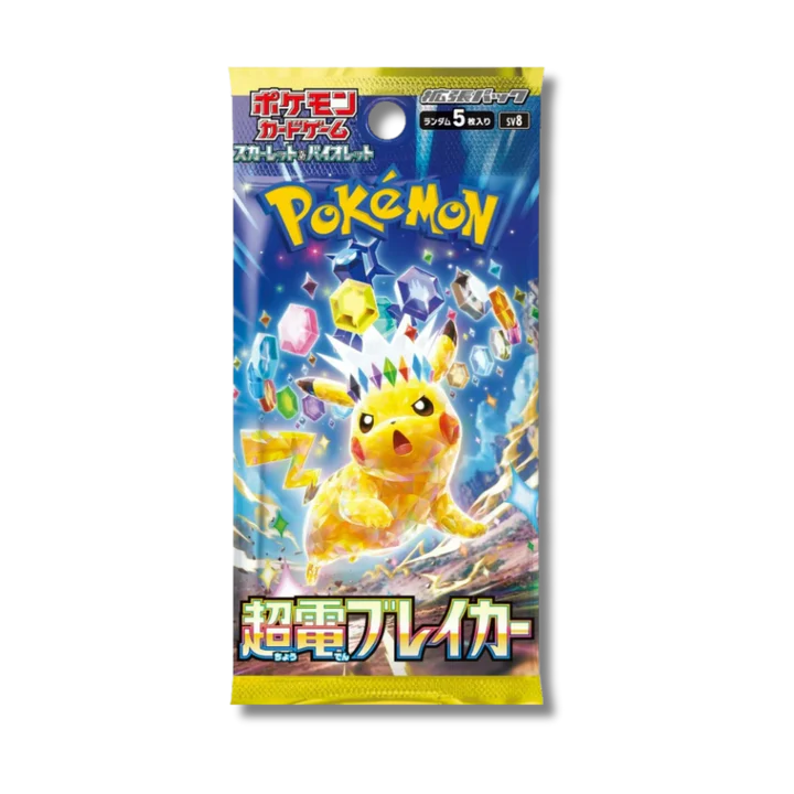 ⚡ Bustina Singola Pokémon Card Game – “Super Electric Breaker” 🇯🇵