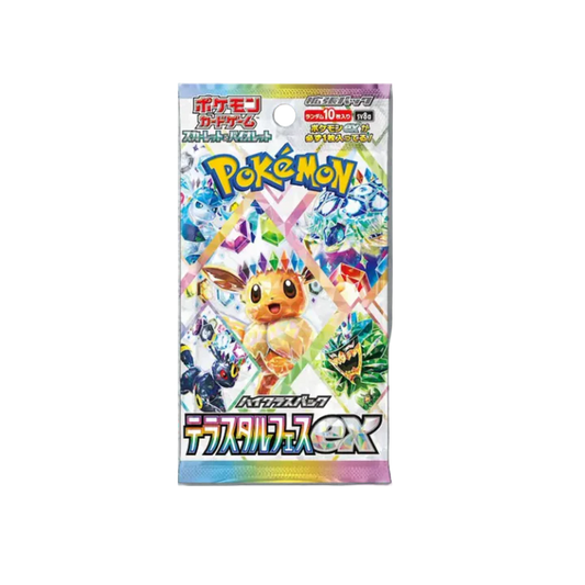 ✨ Bustina Singola Pokémon Card Game – “Terastal Festival EX” 🇯🇵