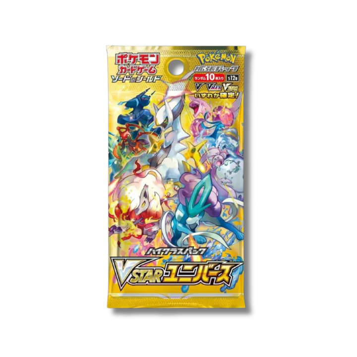 🌌 Bustina Singola Pokémon Card Game – “VSTAR Universe” 🇯🇵