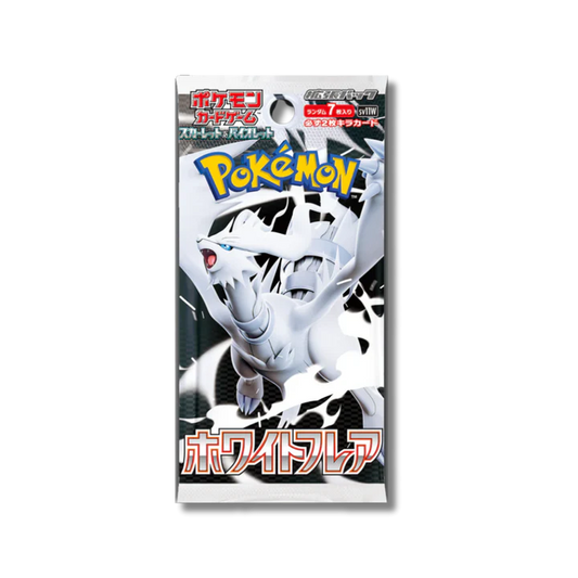 🔥 Bustina Singola Pokémon Card Game – “White Flare” 🇯🇵