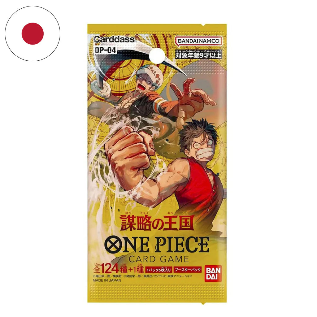 🏴‍☠️ One Piece Card Game – Booster Box OP-04 Kingdoms of Intrigue (Versione Giapponese)