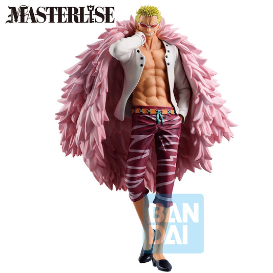 ONE PIECE - ICHIBANSHO FIGURE FROM ICHIBANSHO THE UNBREAKABLE LAW - DON QUIXOTE DOFLAMINGO - STATUA 26CM