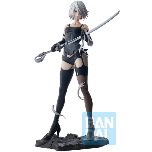 NIER AUTOMATA - ICHIBANSHO FIGURE FROM ICHIBANSHO - NIER AUTOMATA VER1. 1A (FOR THE GLORY OF MANKIND) - A2 - STATUA 20CM