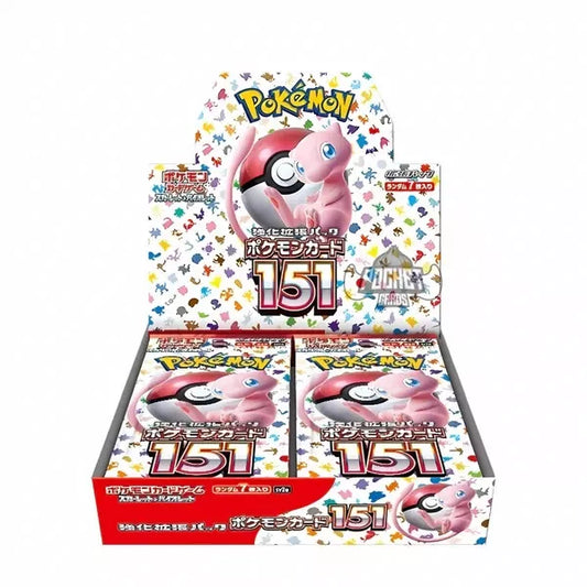 Box 20 Buste Giapponesi – Pokémon 151 – Carte da Collezione Sigillate 🇯🇵