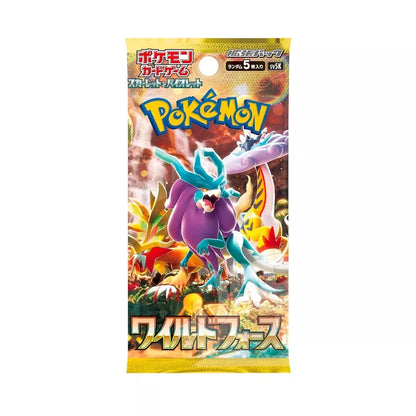 Box 30 Buste Giapponesi – Wild Force – Carte da Collezione Pokémon Sigillate 🇯🇵
