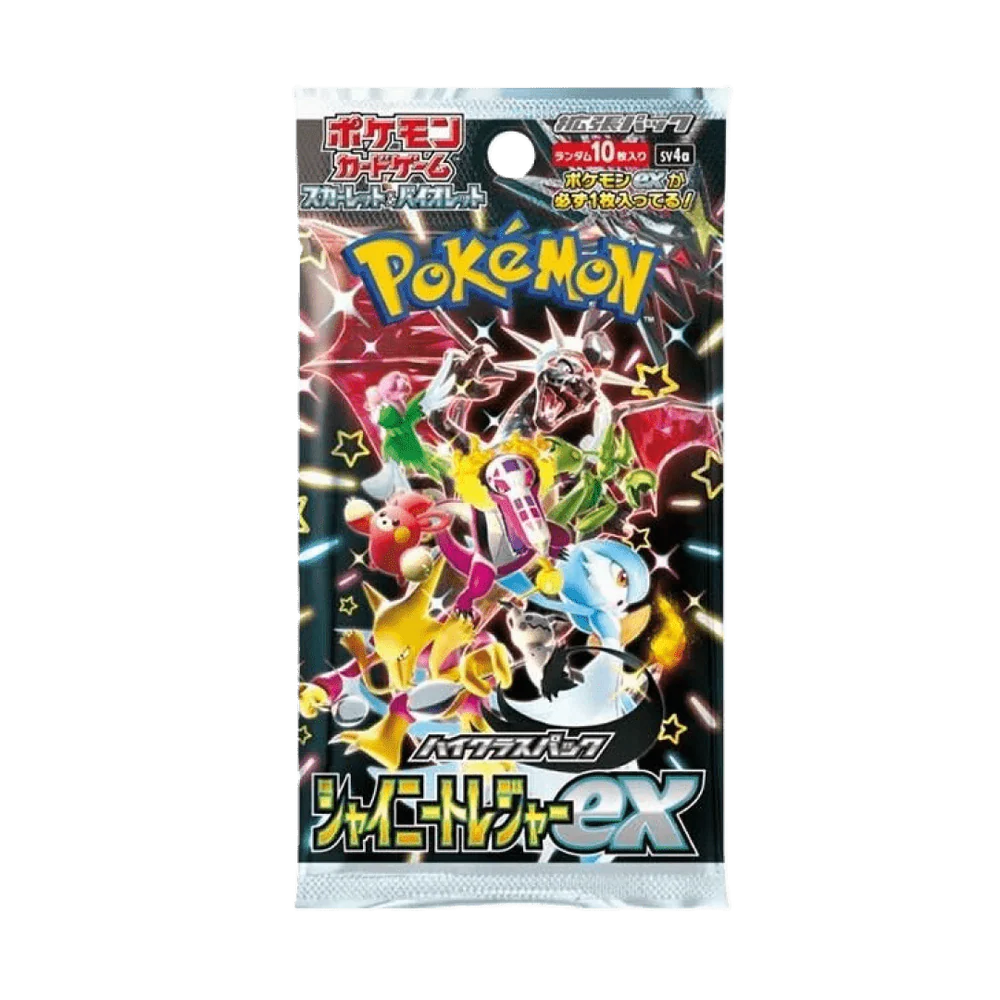 ✨ Bustina Singola Pokémon Card Game – “Shiny Treasure” 🇯🇵