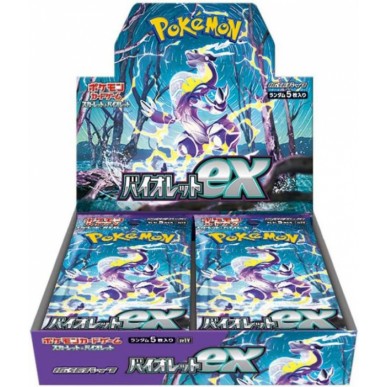 Box 30 Buste Giapponesi – Violet ex – Carte da Collezione Pokémon Sigillate 🇯🇵